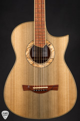 Brendan OGorman Forres 12 Fret Acoustic Guitar with Dark Forest Cypress and Andaman Padauk