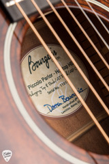 Bourgeois Piccolo Parlor Hog Top Acoustic Guitar with Figured Mahogany