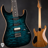 Suhr Standard Roasted Trans Teal Burst Electric Guitar