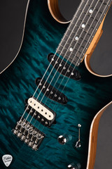 Suhr Standard Roasted Trans Teal Burst Electric Guitar