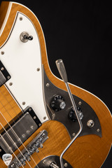 Novo Maple Top Miris JHH Dealer LTD Amber Electric Guitar