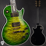 Gibson Custom Shop Dealer Select Les Paul Ultima Tree of Life Iguana Burst Electric Guitar