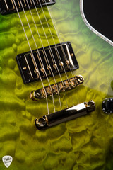 Gibson Custom Shop Dealer Select Les Paul Ultima Tree of Life Iguana Burst Electric Guitar