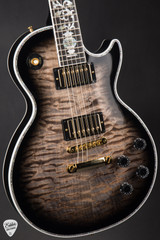 Gibson Custom Shop Dealer Select Les Paul Ultima Tree of Life Cobra Burst Electric Guitar