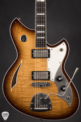 Novo Maple Top Miris JHH Dealer LTD  Amber Burst Electric Guitar
