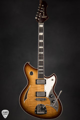 Novo Maple Top Miris JHH Dealer LTD  Amber Burst Electric Guitar