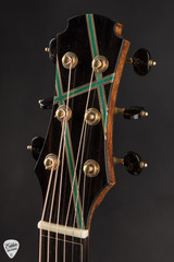 Hozen Blue Label MJ Acoustic Guitar with Swiss Moon Spruce and Indian Rosewood