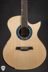 Hozen Blue Label MJ Acoustic Guitar with Swiss Moon Spruce and Indian Rosewood