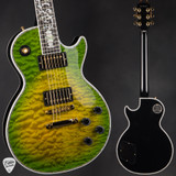 Gibson Custom Shop Dealer Select Les Paul Ultima Tree of Life Iguana Burst Electric Guitar