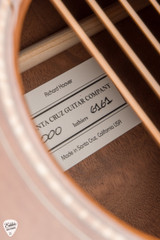 2024 Santa 000 Custom Acoustic Guitar with Fort Ross Chapel Redwood and The Tree Mahogany