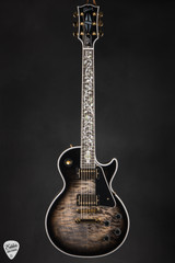 Gibson Custom Shop Dealer Select Les Paul Custom 5A Quilt Tree Of Life Cobra Burst Electric Guitar