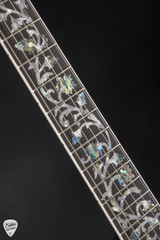 Gibson Custom Shop Dealer Select Les Paul Ultima 5A Tree of Life Nordic Blue Electric Guitar
