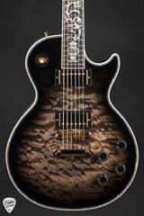 Gibson Custom Shop Dealer Select Les Paul Ultima Tree of Life Cobra Burst Electric Guitar