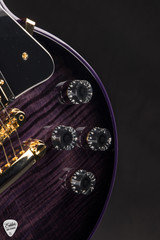 Gibson Custom Shop Dealer Select Les Paul Custom Figured Purple Widow Electric Guitar