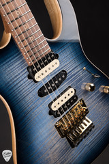 Suhr Roasted Modern Faded Trans Whale Blue Electric Guitar