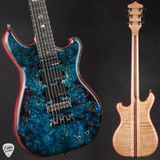 Alembic Further 6 Buckeye Burl Resin Top Electric Guitar