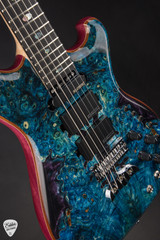 Alembic Further 6 Buckeye Burl Resin Top Electric Guitar
