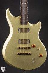Tom Anderson Wolfhound Electrum Green Gold Electric Guitar