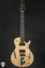 PRS Private Stock 12142 McCarty 594 Singlecut Buckeye Burl Blue Swirl Resin Electric Guitar