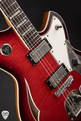 Novo Maple Top Miris JHH Dealer LTD Harmony Burst with Amber Back and Sides Electric Guitar