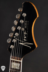 Novo Maple Top Miris JHH Dealer LTD Cats Eye Burst with Amber Back and Sides Electric Guitar