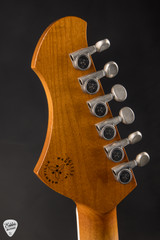 Novo Maple Top Miris JHH Dealer LTD Cats Eye Burst with Amber Back and Sides Electric Guitar