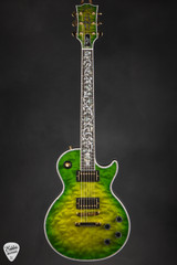 Gibson Custom Shop Dealer Select Les Paul Ultima Tree of Life Iguana Burst Electric Guitar