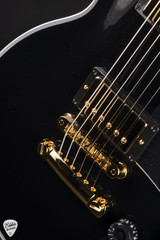 Gibson Les Paul Custom Long Scale Ebony Electric Guitar