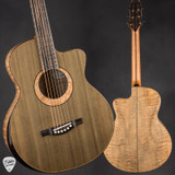Bourgeois SJ C Multi Scale Acoustic Guitar with Dark Forest Ancient Cypress and Roadkill Maple