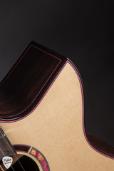Julien Sublet OMC Acoustic Guitar with Moon Spruce and African Blackwood