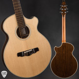 Klein and Kauffman Model 376 Acoustic Guitar with Sitka Spruce and Brazilian Palisander