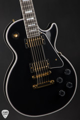 Gibson Les Paul Custom Long Scale Ebony Electric Guitar
