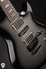Tom Anderson Direwolf Sparkle Silver to Starry Night Black Electric Guitar