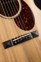 Huss and Dalton OM Custom Acoustic Guitar with Dark Forest Century Cypress and Cocobolo