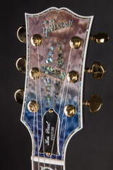 Gibson Custom Shop Dealer Select  Les Paul Ultima 5A Tree of Life Transparent Geode Electric Guitar
