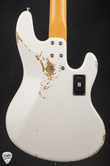 Sandberg California TM4 Left Handed Virgin White Hardcore Aged Finish Electric Bass