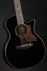 Taylor Next Generation Builders Edition 814ce Blacktop Adirondack Spruce Indian Rosewood Acoustic Guitar