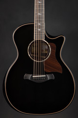 Taylor Next Generation Builders Edition 814ce Blacktop Adirondack Spruce Indian Rosewood Acoustic Guitar