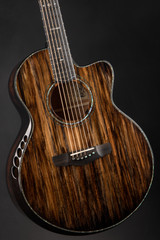2025 Kevin Ryan The Cimarron Nightingale Grand Soloist Acoustic Guitar with Engelmann Spruce and Figured Mahogany