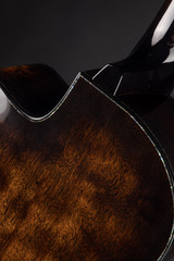 2025 Kevin Ryan The Cimarron Nightingale Grand Soloist Acoustic Guitar with Engelmann Spruce and Figured Mahogany