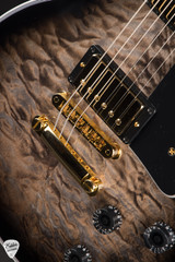 Gibson Custom Shop Dealer Select Les Paul Custom 5A Quilt Tree Of Life Cobra Burst Electric Guitar
