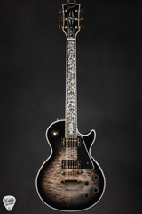 Gibson Custom Shop Dealer Select Les Paul Custom 5A Quilt Tree Of Life Cobra Burst Electric Guitar