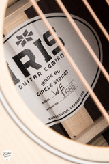 Iris WE Acoustic Guitar with Adirondack Spruce and Indian Rosewood