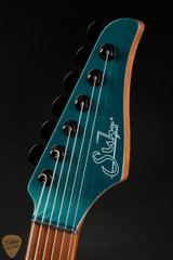 2023 - Suhr Eddie's Guitars Exclusive Classic S Antique Roasted - Ocean Turquoise Metallic