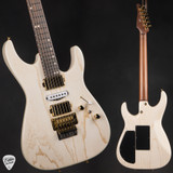 Tom Anderson Angel Player Hollow White with Gold Dog Hair Electric Guitar