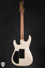 Tom Anderson Angel Player Hollow White with Gold Dog Hair Electric Guitar