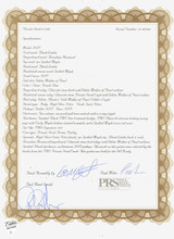 Paul Reed Smith Private Stock #11884 DGT (David Grissom Trem) Electric Guitar in Purple Glow