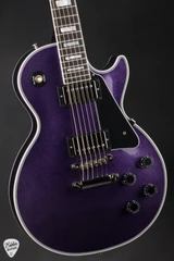 Gibson Custom Shop Dealer Select Les Paul Custom Gloss Purple Sparkle Electric Guitar