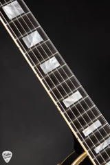 Gibson Custom Shop Limited Edition 1954 Les Paul Custom Reissue Heavy Aged Ebony Electric Guitar