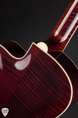 Bourgeois The Artist Small Jumbo Carved Back Acoustic Guitar with Aged Tone Adirondack Spruce and Aged Tone Curly Maple